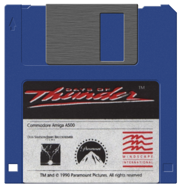 Days of Thunder media 7 for Amiga